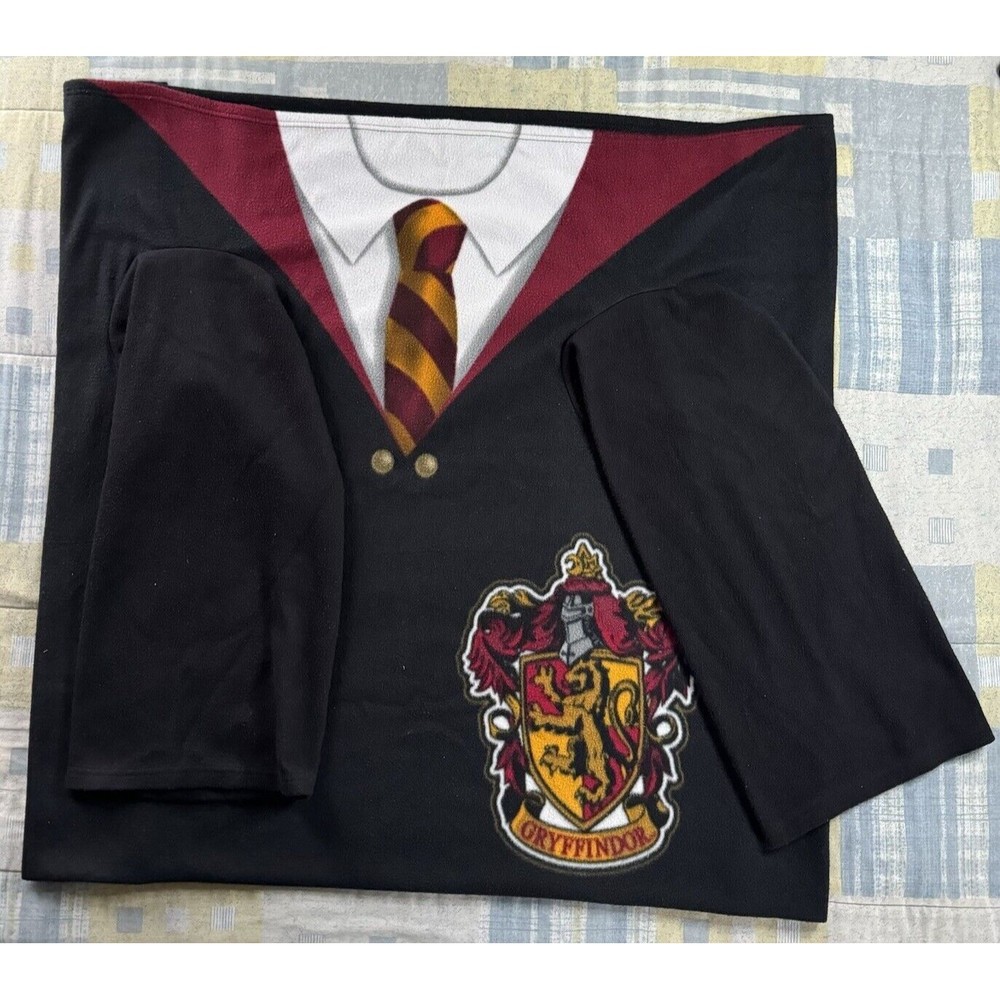 Harry Potter Cloak Gryffindor Long Sleeve Full Robe Graphic Print